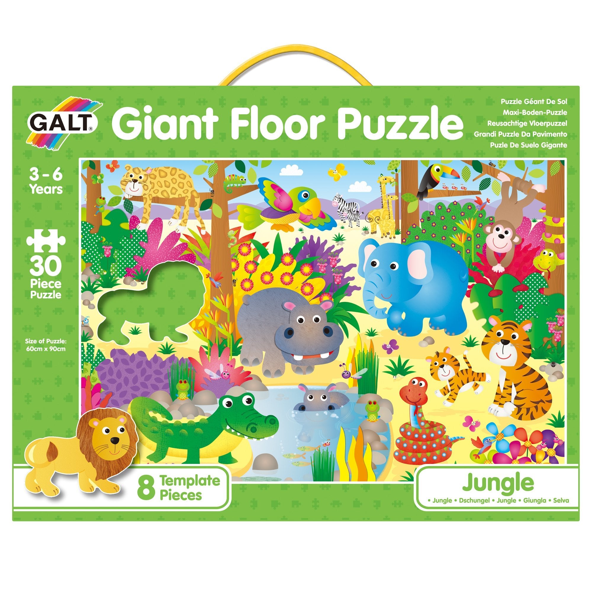Giant Floor Puzzle Jungle Galt Toys US